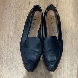 Everlane Women's Black Pointed Toe Loafers size 7.5